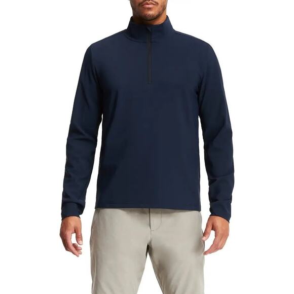 BRADY Techtrack Half Zip Performance Pullover – Navy Blue – Size Medium - Picture 1 of 12
